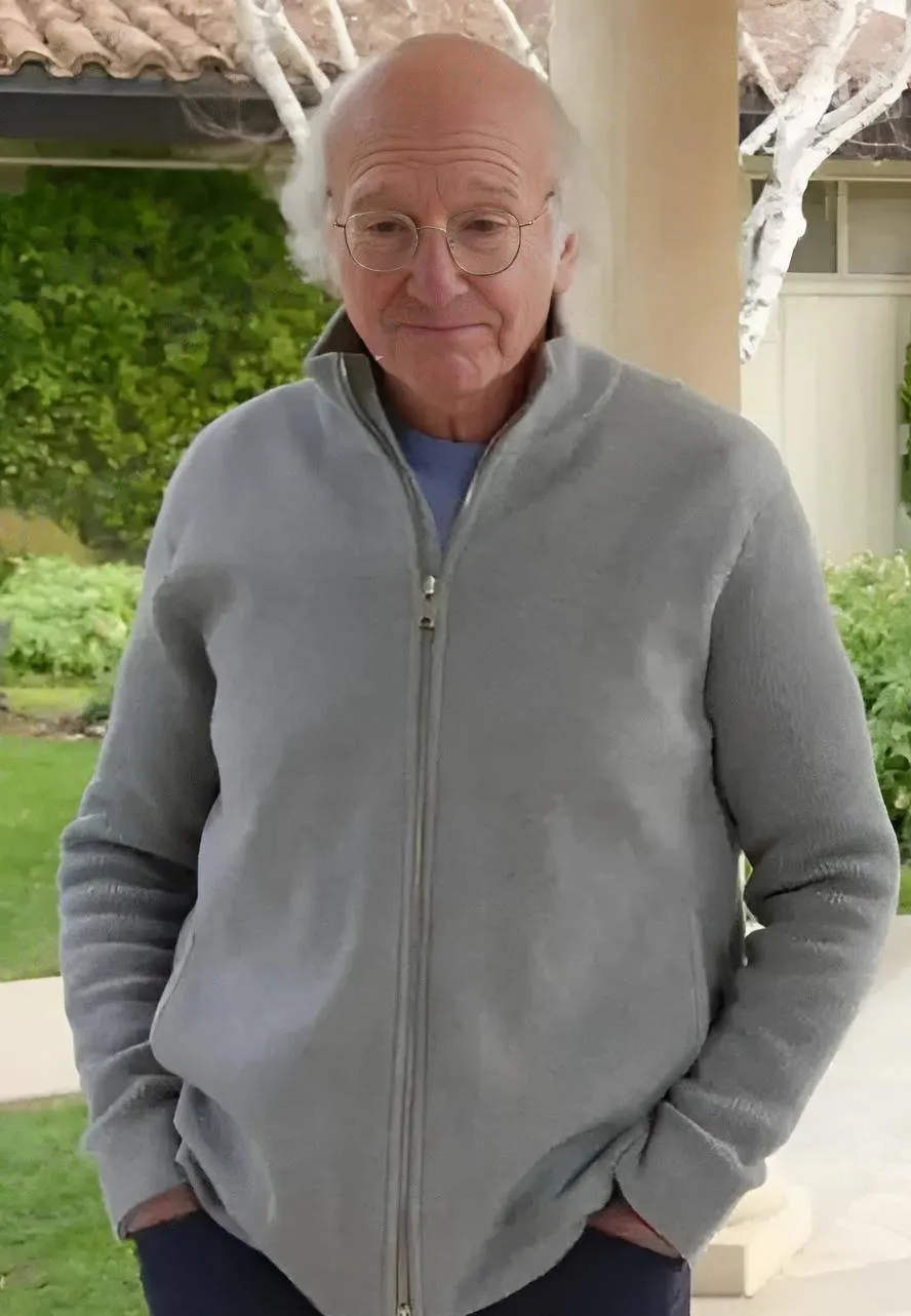 Curb Your Enthusiasm Larry David Grey Track Jacket