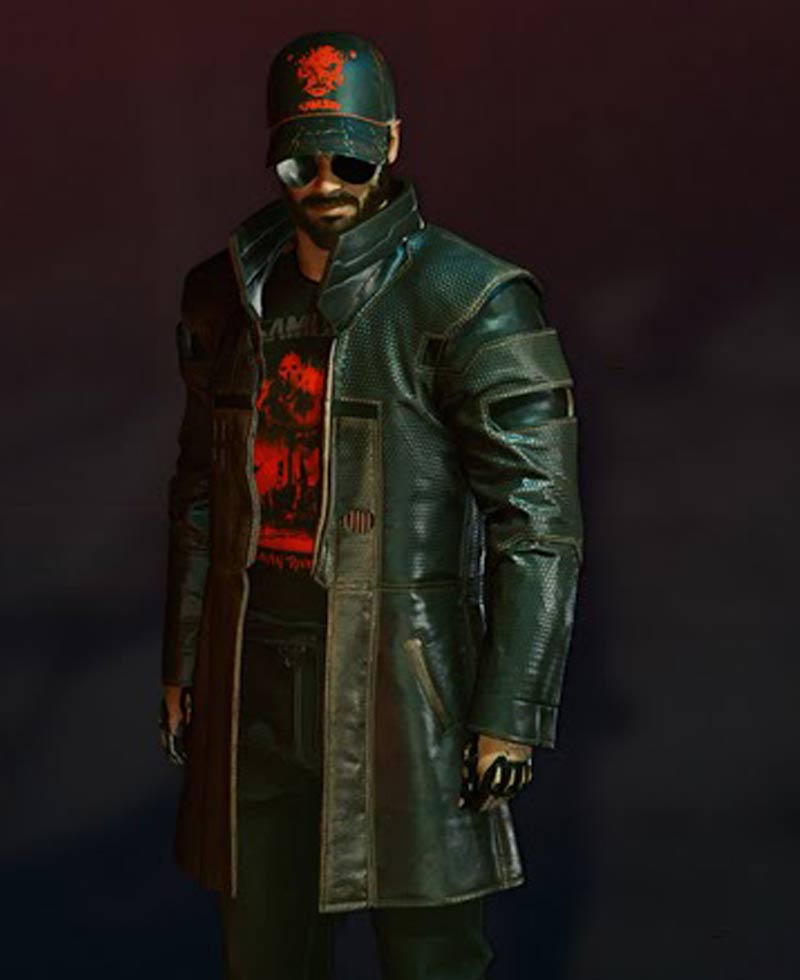 Cyberpunk Durable Motorcycle Leather Coat