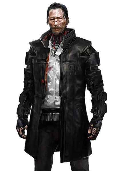 cyberpunk 2077 game goro takemura coat