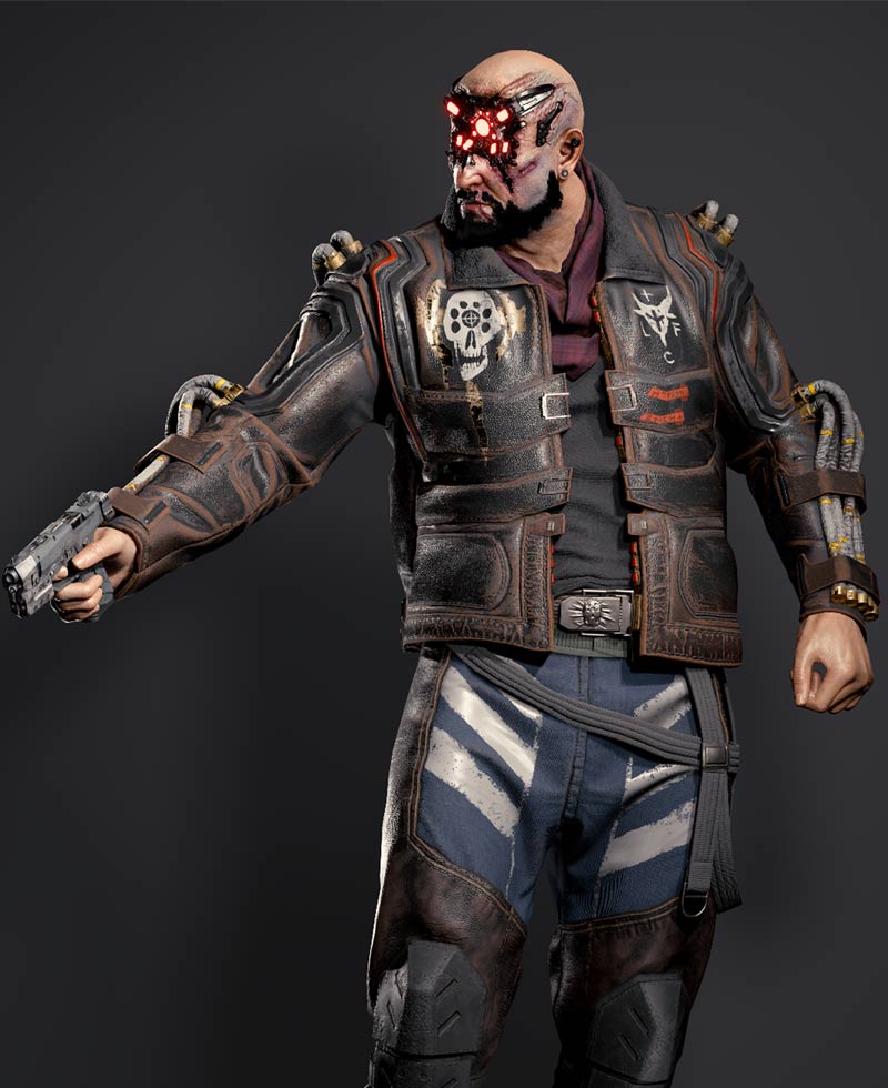 Cyberpunk 2077 Simon Randall Jacket