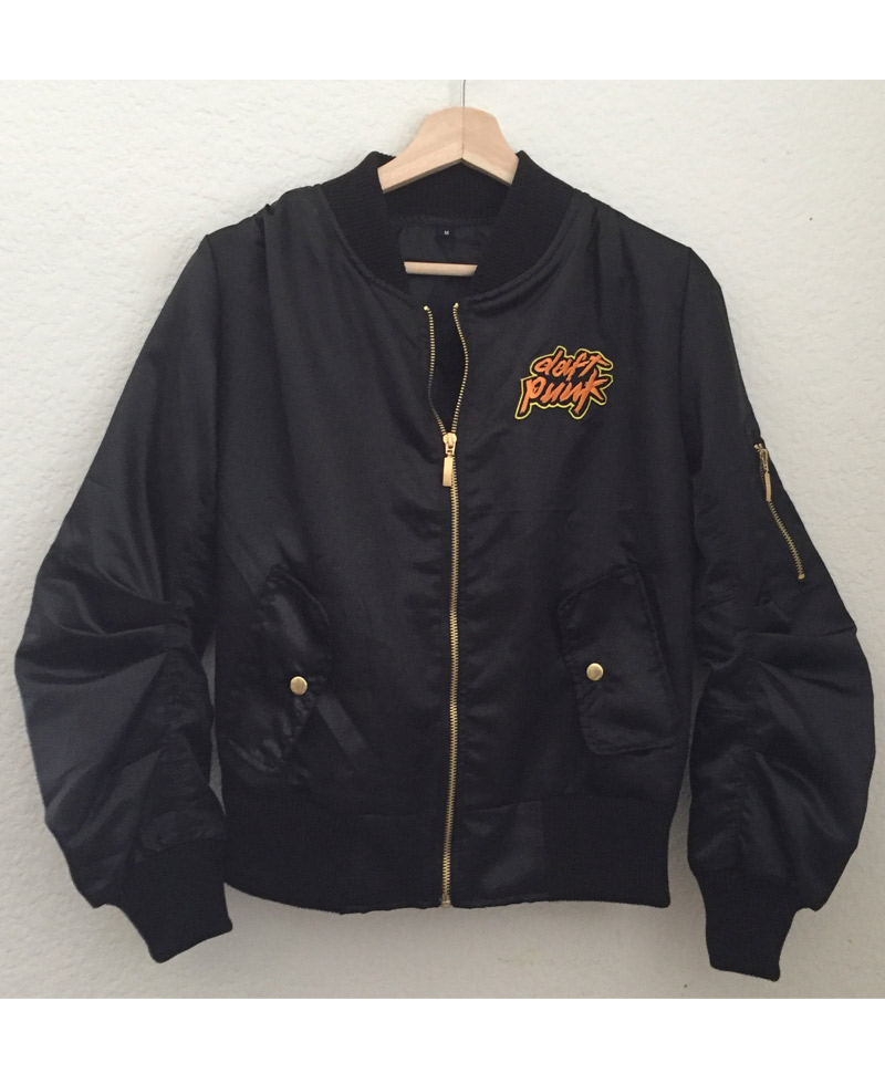 Daft Punk Satin Jacket