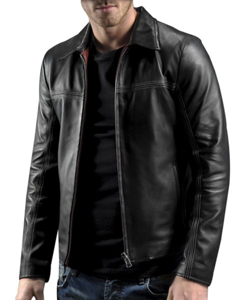 Daniel Craig Layer Cake Leather Jacket