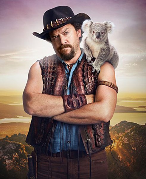Danny Mcbride Tourism Australia Dundee Leather Vest