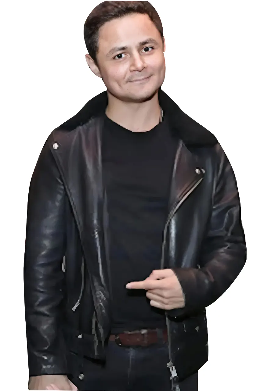 Dating & New York Arturo Castro Shearling Leather Jacket