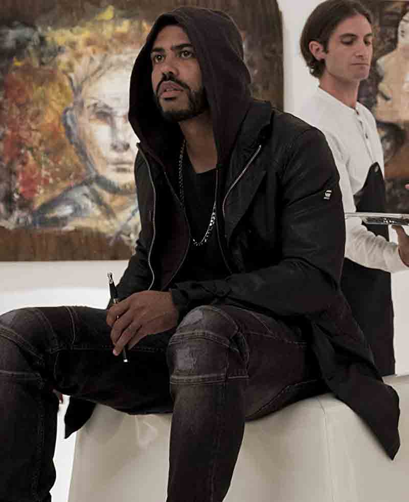 Daveed Diggs Velvet Buzzsaw Leather Jacket