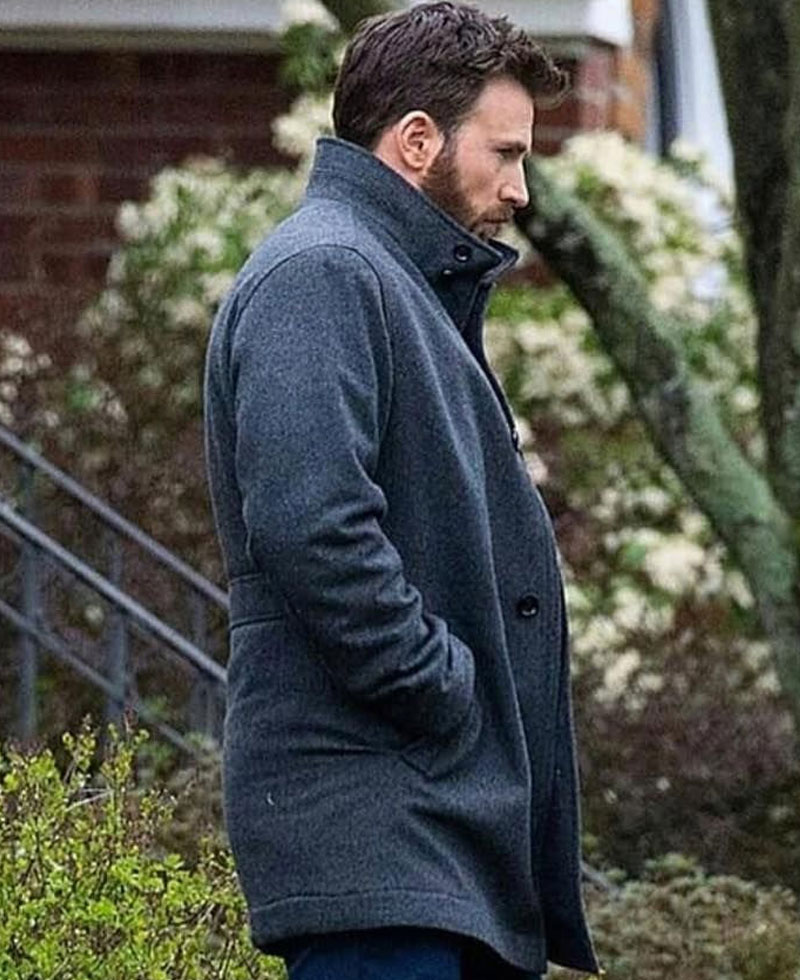 Defending Jacob Chris Evans Wool Coat