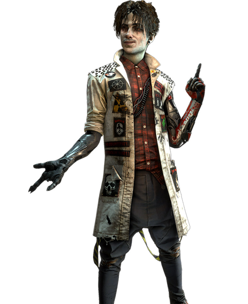 Deus Ex Mankind Divided Koller Leather Coat