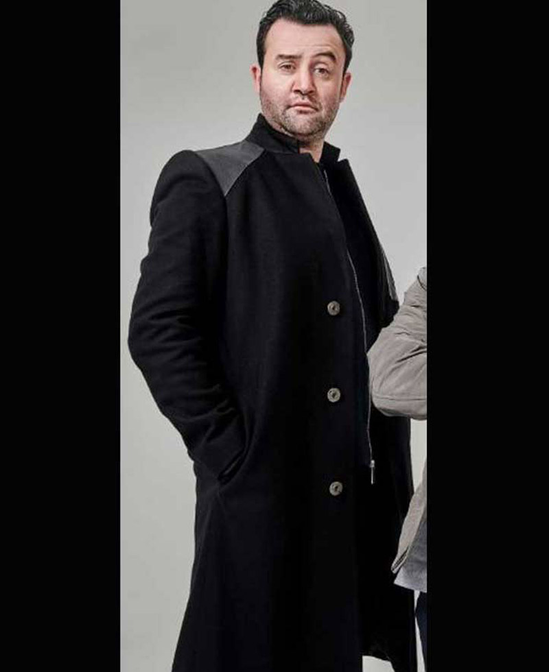 Code 404 Daniel Mays Black Coat