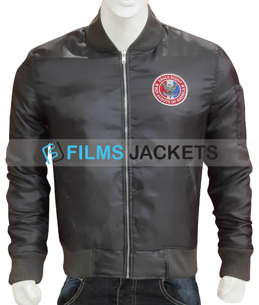 Dinner in America Kyle Gallner Grey Jacket