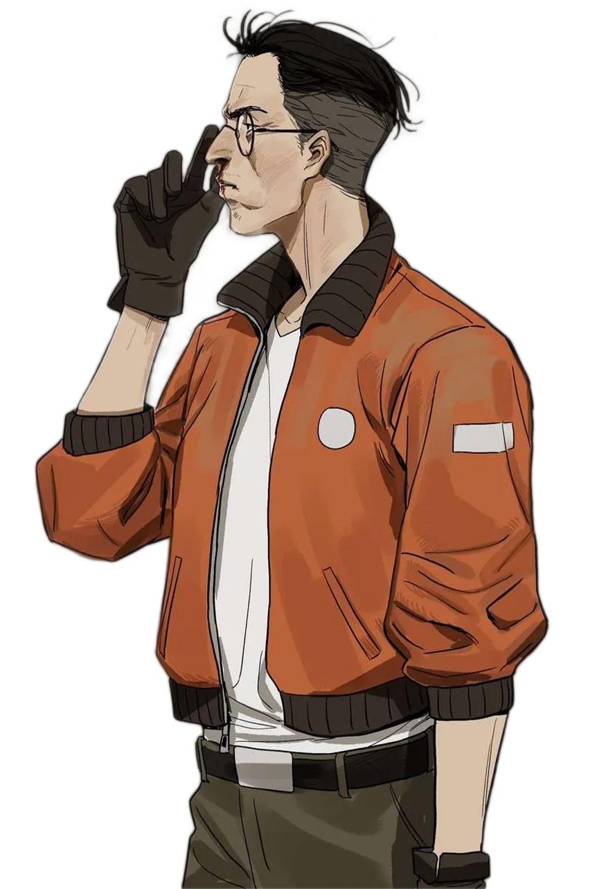 Disco Elysium Kim Kitsuragi Bomber Jacket
