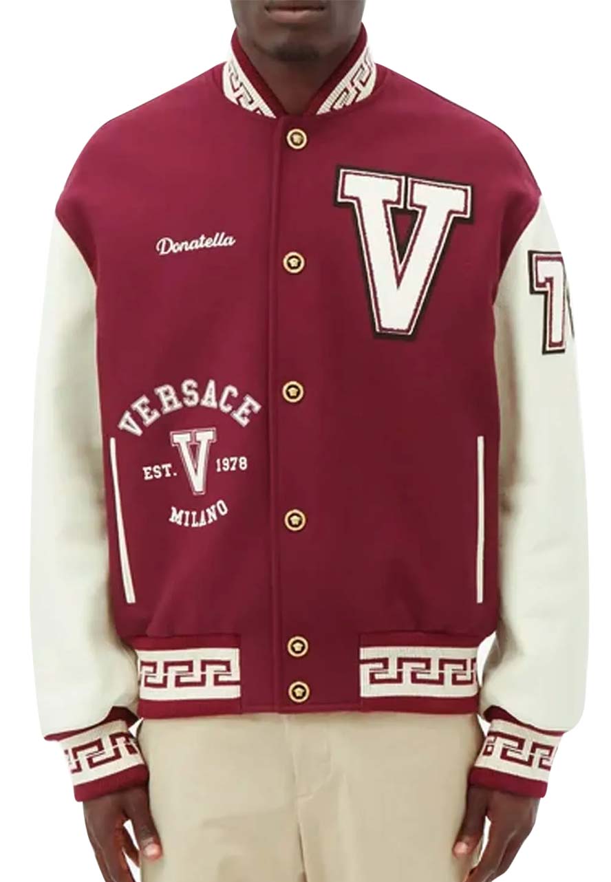 Donatella Versace Varsity Jacket