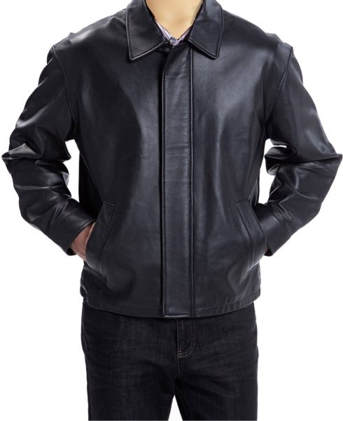 Driver Faster Movie Dwayne Johnson Leather Jacket