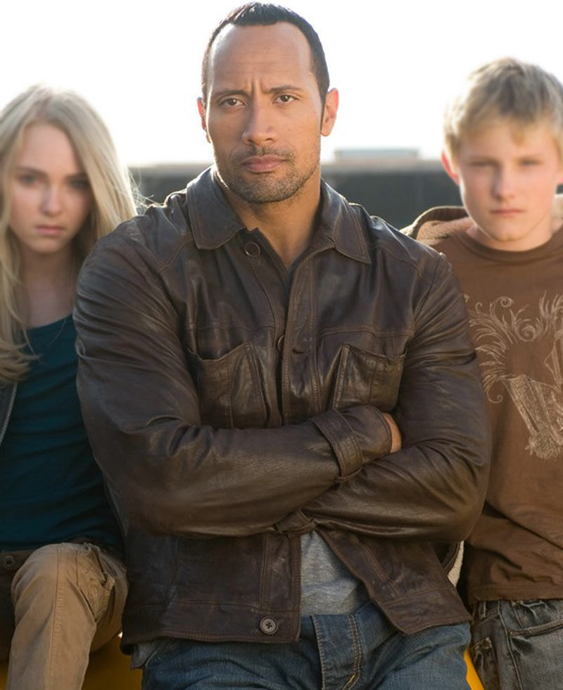Race To Witch Mountain Film Dwayne Johnson Leather Jacket