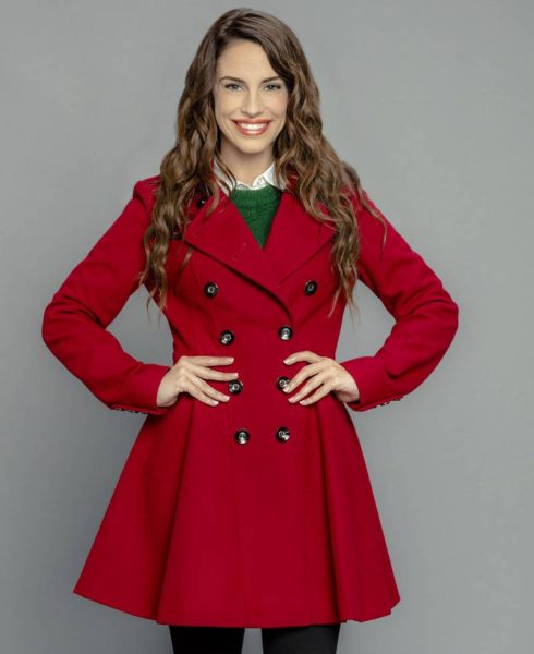 jessica lowndes red coat