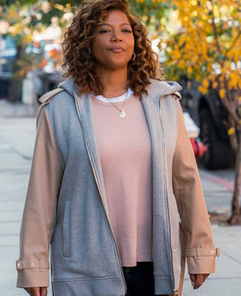 The Equalizer Queen Latifah Belted Tailcoat