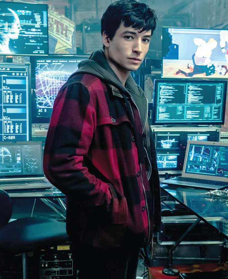 Justice League Ezra Miller Jacket