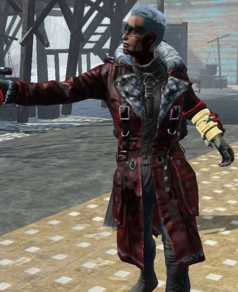 Fallout 4 Nuka Raider Red Leather Coat