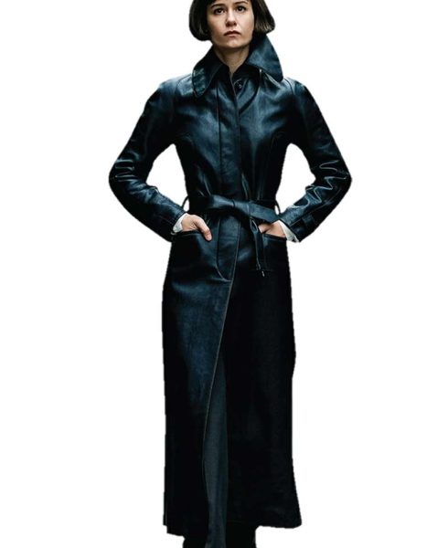 Fantastic Beasts 2 Tina Goldstein Trench Leather Coat
