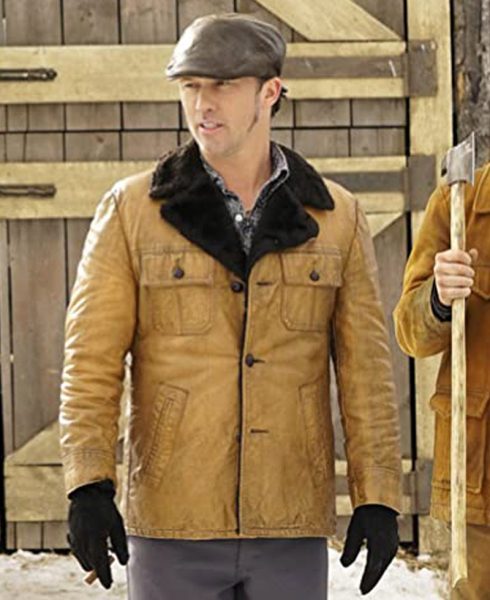 Jeffrey Donovan Fargo Shearling Jacket