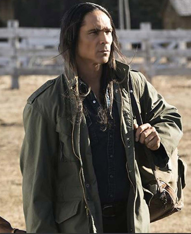 Zahn Mcclarnon Fargo S02 Green Jacket
