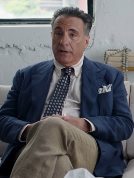 Father of the Bride 2022 Andy Garcia Blue Blazer