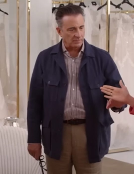 Father of the Bride 2022 Andy Garcia Cotton Jacket