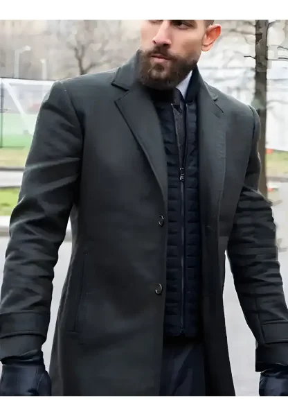 FBI S06 Zeeko Zaki Overcoat