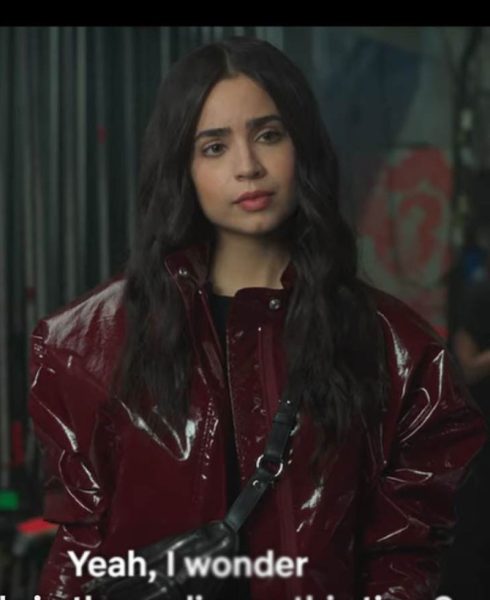 Feel the Beat Film Sofia Carson PVC Jacket