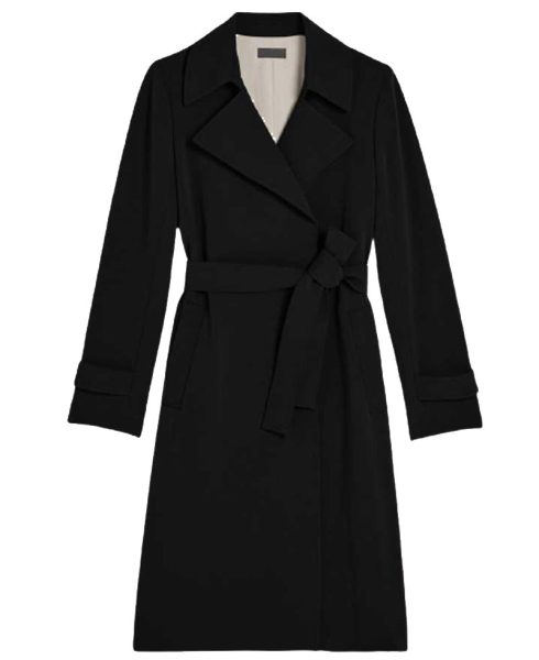 The Flight Attendant Merle Dandridge Belted Coat