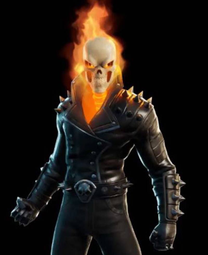 Ghost Rider Cup Fortnite S04 Biker Jacket