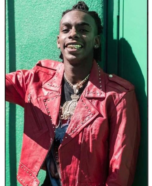 Freddy Krueger YNW Melly Studded Leather Jacket