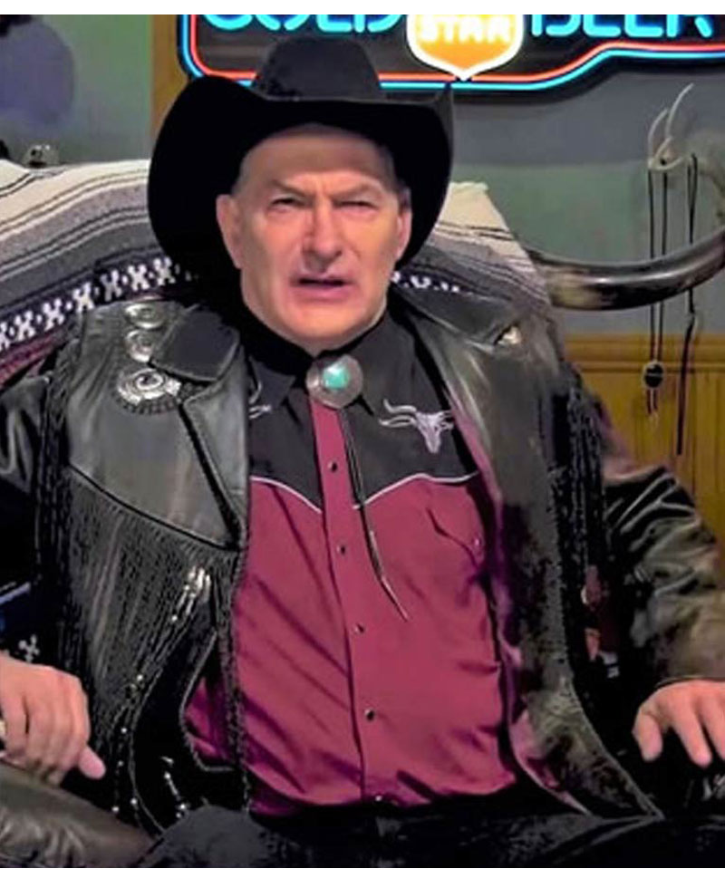 John Bloom Last Drive-in With Joe Bob Briggs Fringe Jacket