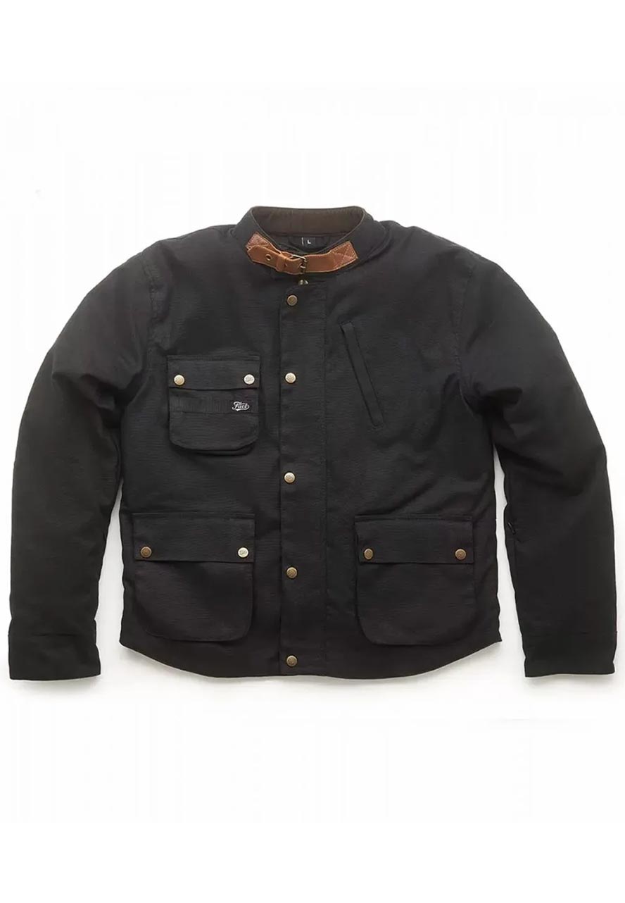 Fuel Division 2 Motorcycle Black Jacket