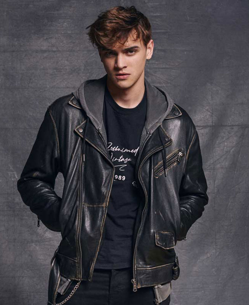 Gabriel Guevara Hit Motorcycle Leather Jacket