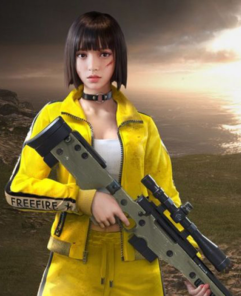 Garena Free Fire Kelly Yellow Jacket