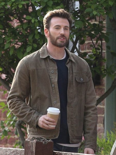 Ghosted Chris Evan Cotton Jacket