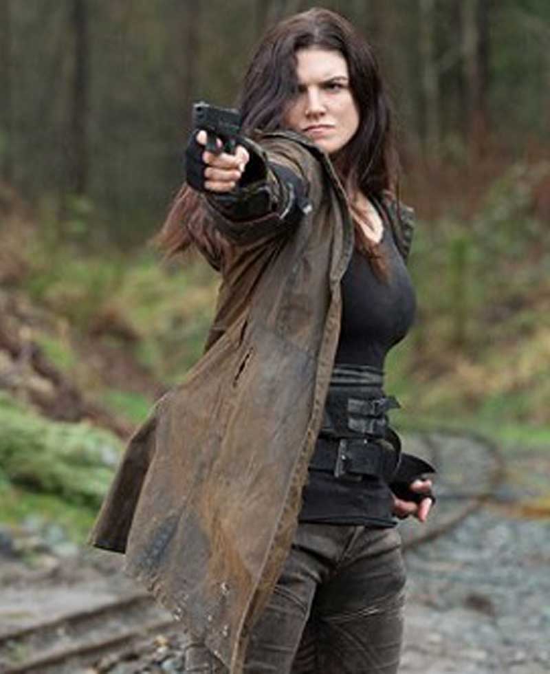 Gina Carano Scorched Earth Hooded Coat