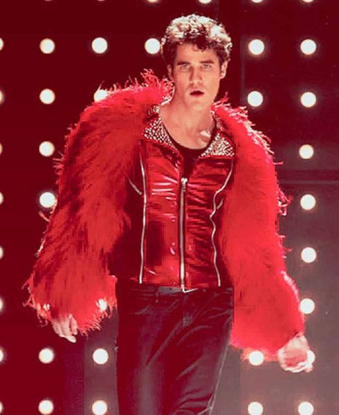Glee S04 Blaine Anderson Leather Jacket
