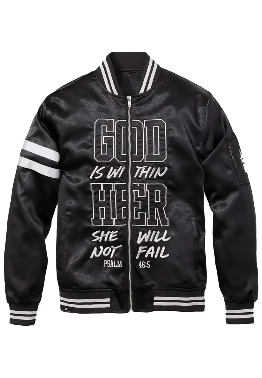 God Is Within Her Jacket