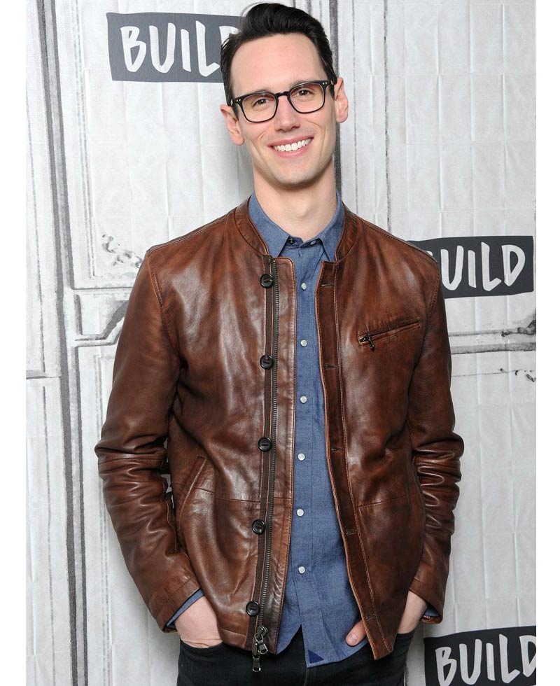 Gotham Cory Michael Smith Brown Jacket