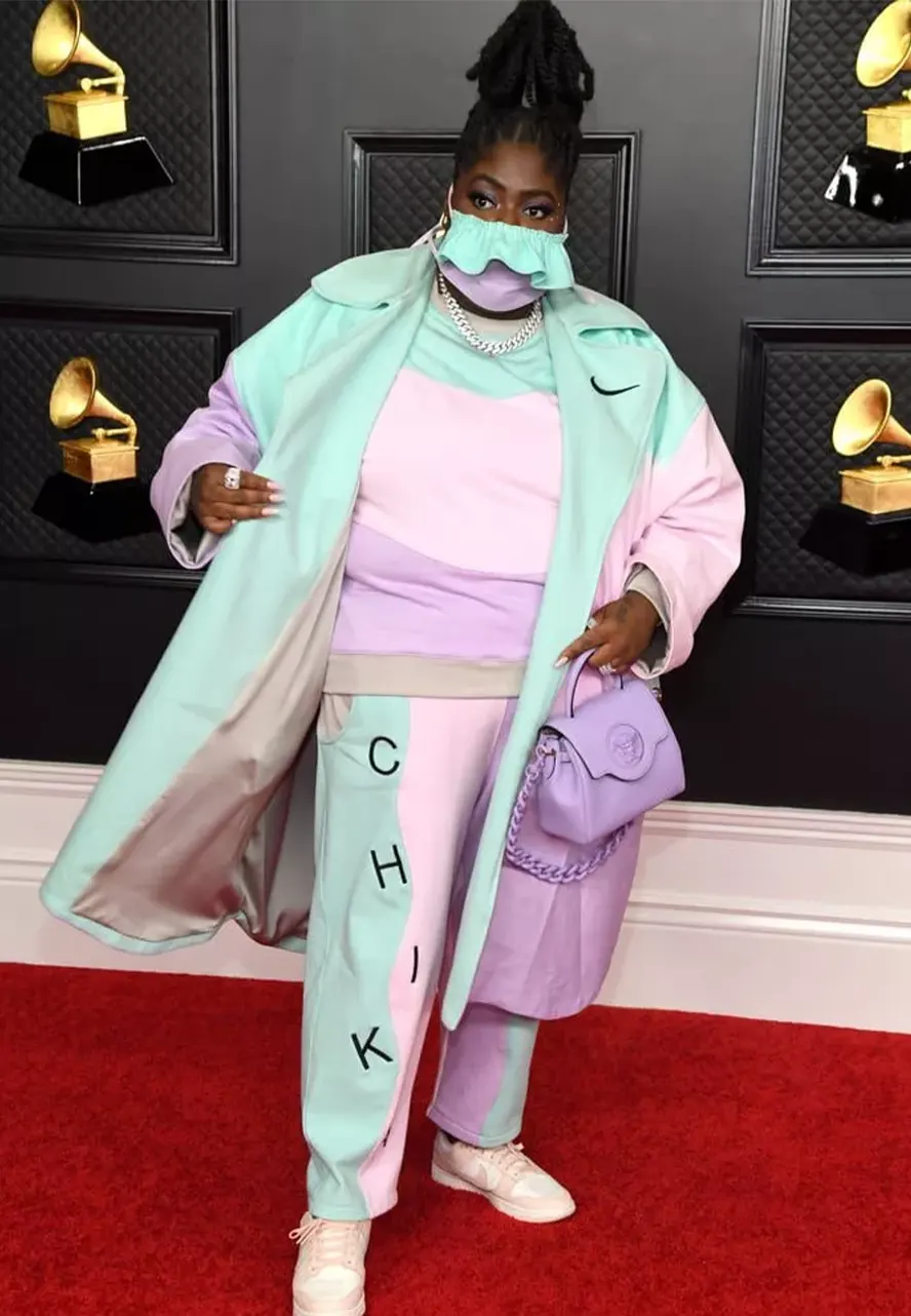 grammy-awards-chika-pastel-fashion-long-coat.webp