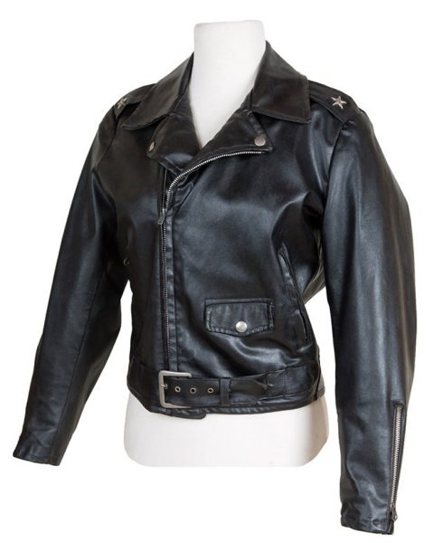 Grease Sandy Olsson Biker Leather Jacket