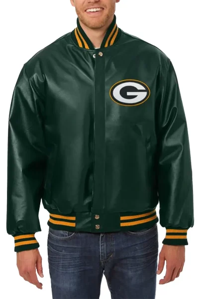 Green Bay Packers Leather Jacket