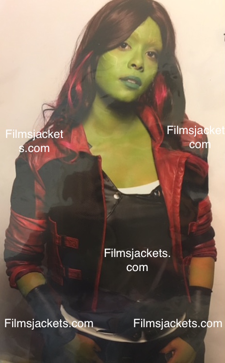 Guardians of The Galaxy Vol. 2 Gamora Leather Jacket