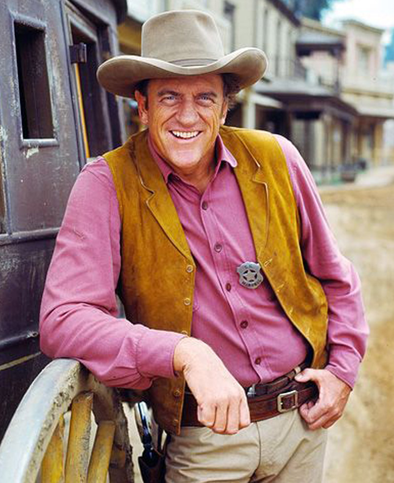 James Arness Gunsmoke Suede Vest
