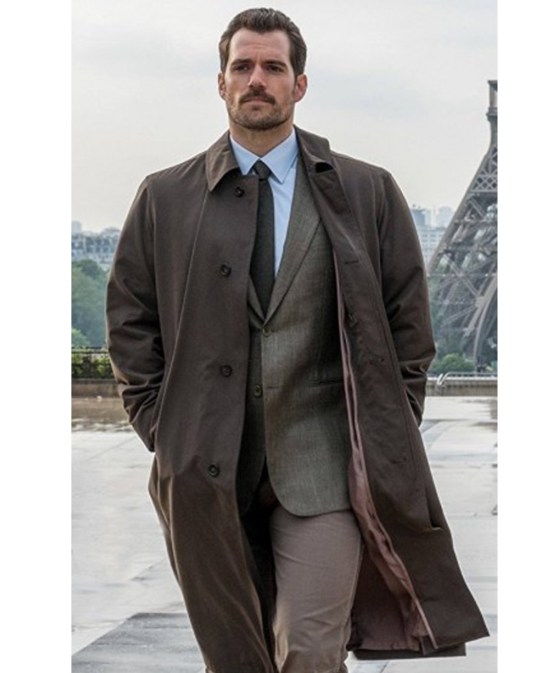 Mission Impossible Fallout Henry Cavill Trench Coat