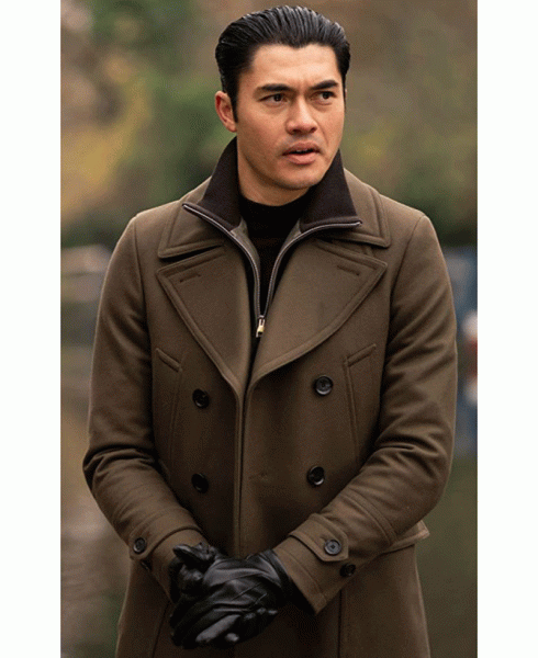 Henry Golding The Gentlemen Double Breasted Coat