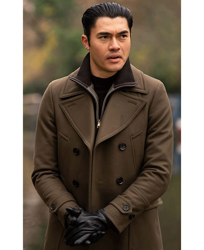 Henry Golding The Gentlemen Double Breasted Coat