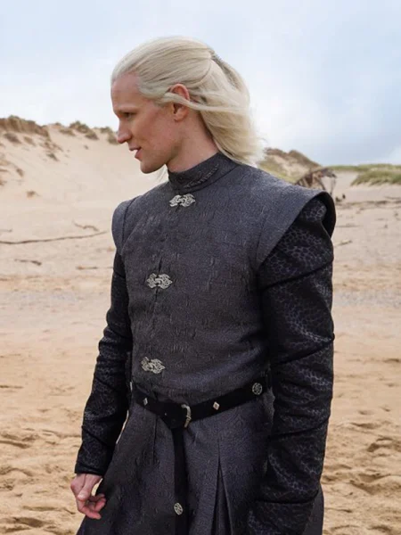 House of the Dragon 2022 Prince Daemon Targaryen Coat