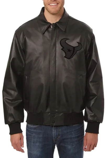 Houston Texans Leather Jacket
